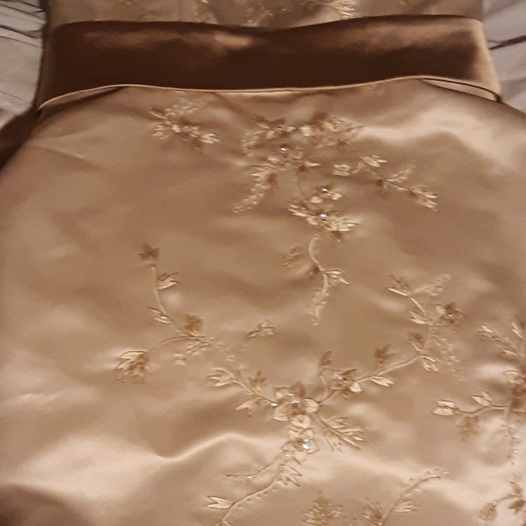 OLEG CASSINI COLLECTION WEDDING DRESS FROM DAVID'S - Picture 10 of 12